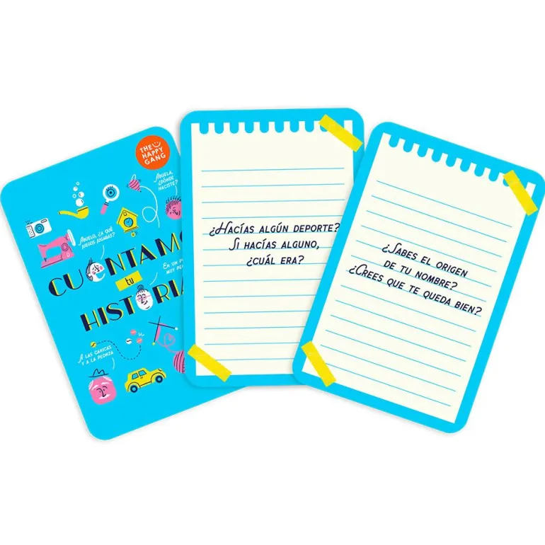 Cuéntame tu historia 50 preguntas