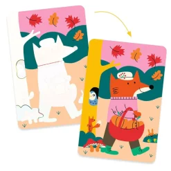 Dibujos mágicos para colorear las cuatro estaciones