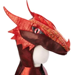 Disfraz capa dragón rojo 4-5 años