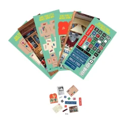 DIY puerta madera La Casa de los Ratones