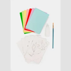 DIY set crea flores de papel