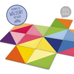 Dominó creativo asociación por colores