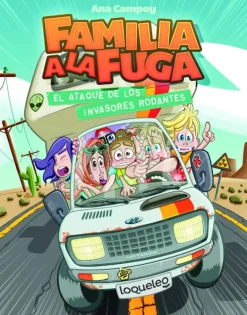 El ataque de los invasores rodantes. Familia a la fuga 4