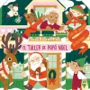 El taller de Papá Noel. Libro de Adviento desplegable