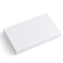 Ficha horizontal nº 4 125x200mm 100 unidades