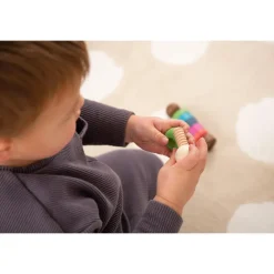 Figuras personas de madera para enroscar 25 piezas