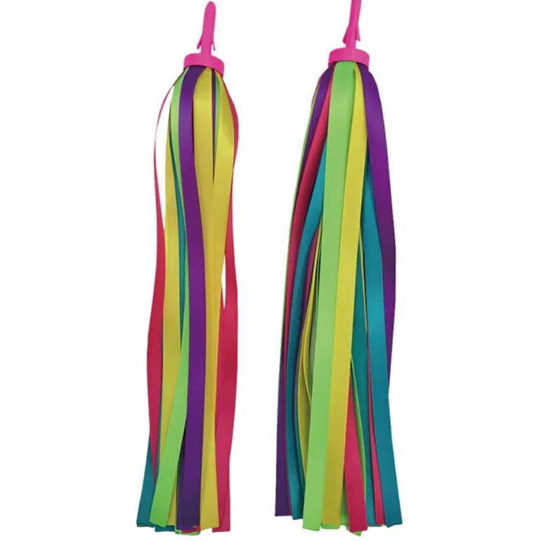 Flecos neón para manillar patinete Micro