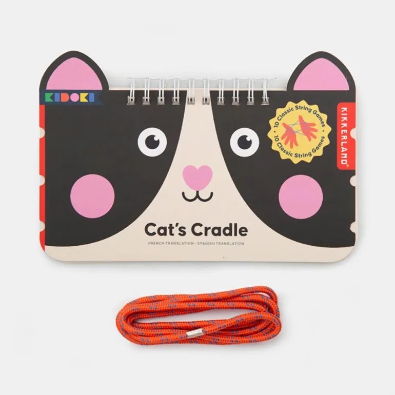 Goma elástica para mano Cat´s Cradle con bloc de juegos modelo surtido