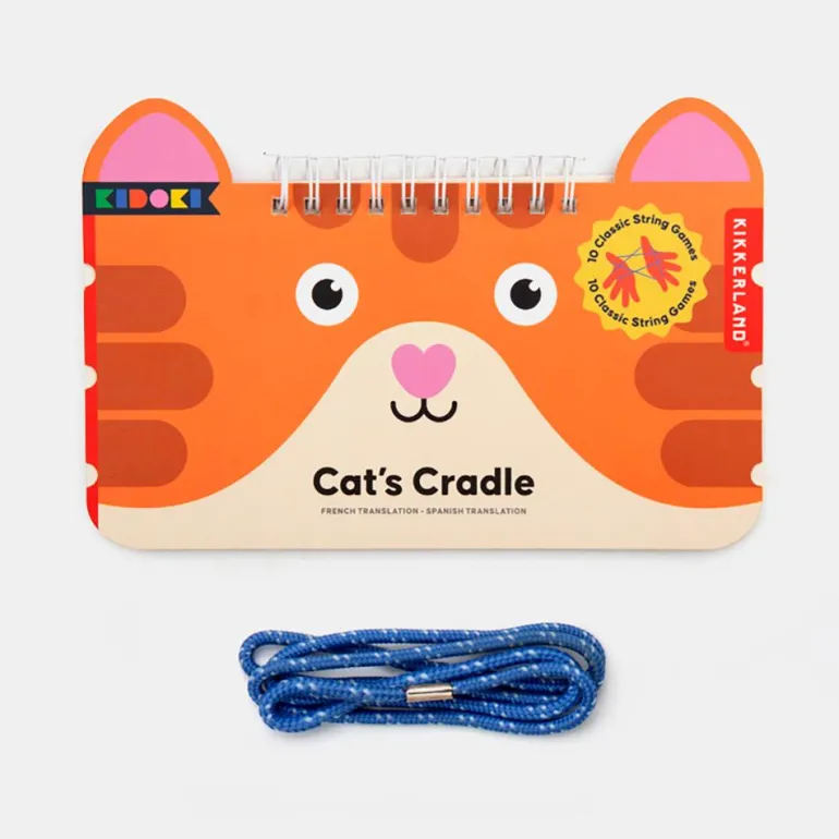 Goma elástica para mano Cat´s Cradle con bloc de juegos modelo surtido