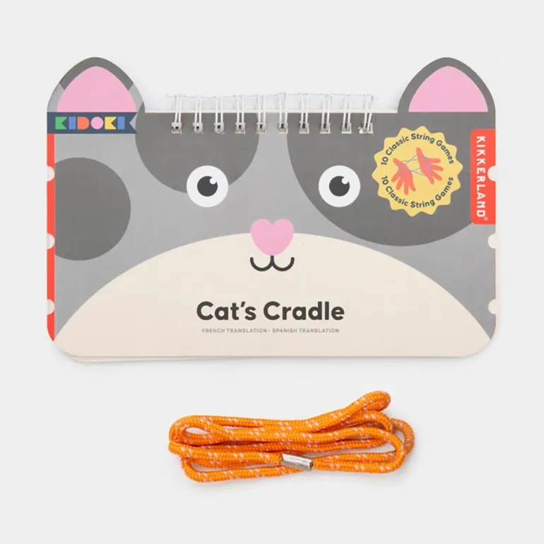 Goma elástica para mano Cat´s Cradle con bloc de juegos modelo surtido