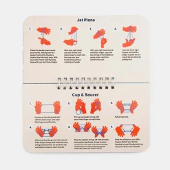 Goma elástica para mano Cat´s Cradle con bloc de juegos modelo surtido