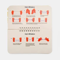 Goma elástica para mano Cat´s Cradle con bloc de juegos modelo surtido