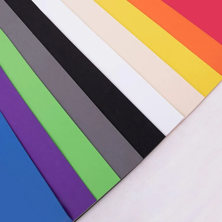 Goma Eva color surtido 60x40cm 2mm grosor 10 hojas