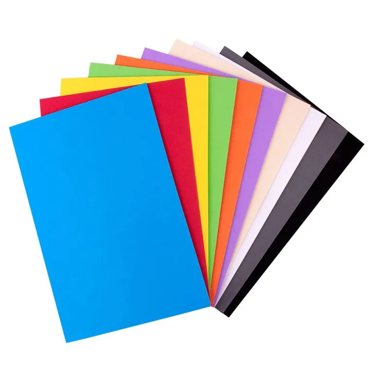 Goma eva 21x30cm. 10 colores Apli