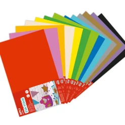 Goma EVA 60x40x0,2cm. 5 láminas unicolor Apli