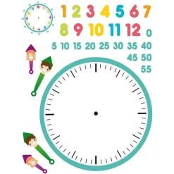 Gomets las horas 3 láminas