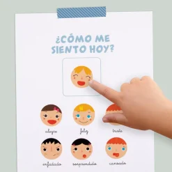 Gomets redondos emociones 33mm. rollo