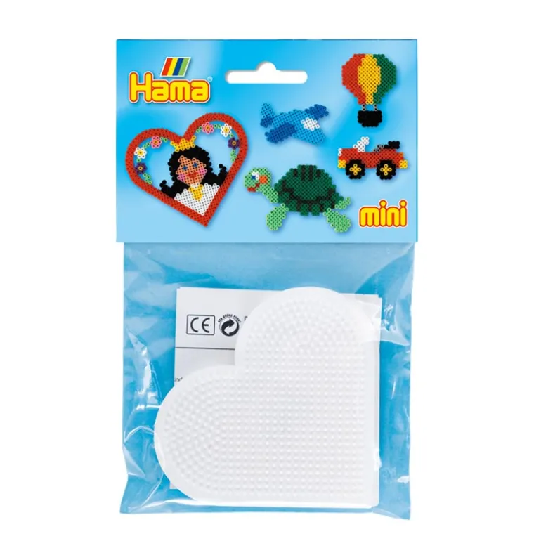 Hama Mini set 2 plantillas corazón