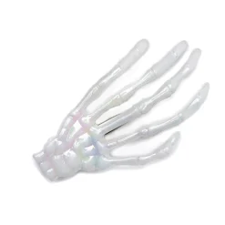 Horquilla clip para el cabello mano esqueleto. Unidad