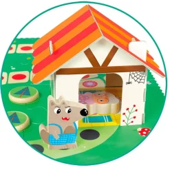 Juego cooperativo Caperucita Roja