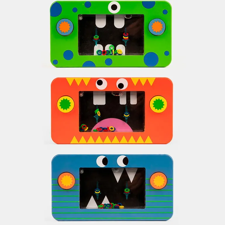 Juego de agua monstruo madera modelo surtido