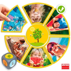 Juego de asociación Disfruta las estaciones del año