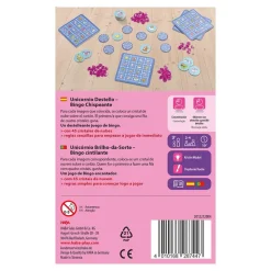 Juego de bingo Unicornio destello