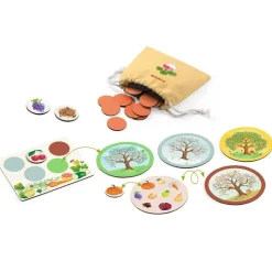 Juego de bingo Vegeto Mondo las estaciones Cool School