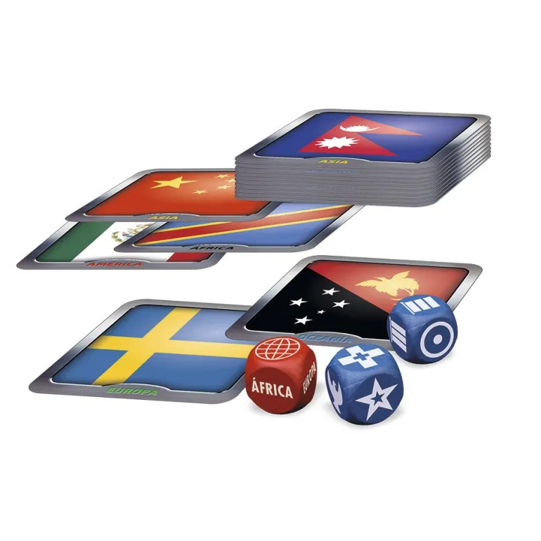 Juego de cartas Banderea.