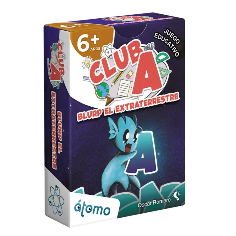 Juego de cartas Blurp el extraterrestre Club A