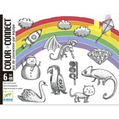 Juego de cartas Color connect