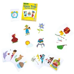 Juego de cartas Cucu Tras ¿Qué hay detrás?