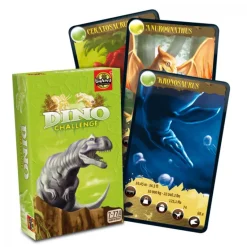 Juego de cartas Dino Challenge verde