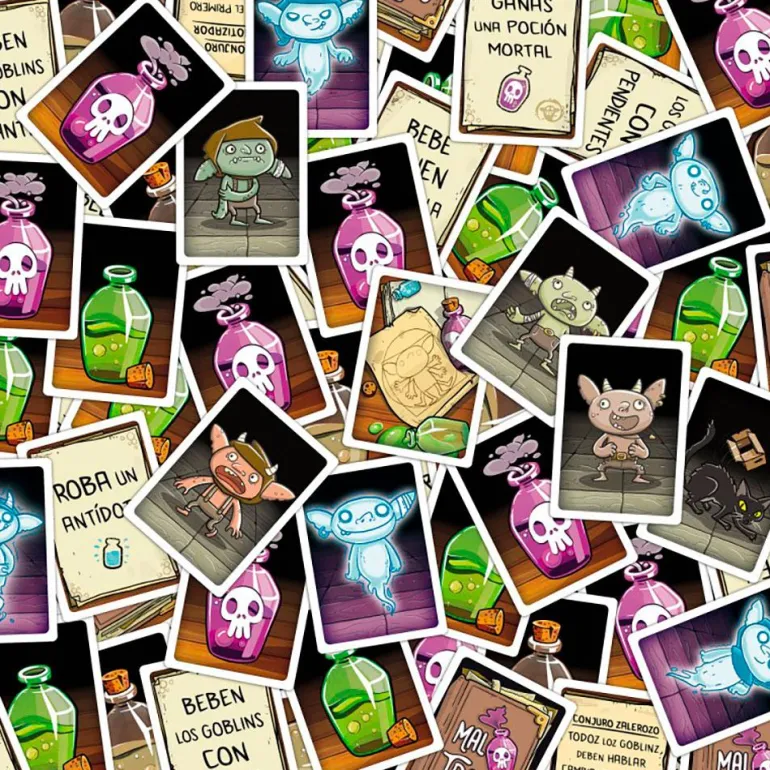 Juego de cartas Mal trago