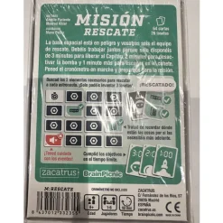 Juego de cartas Misión rescate