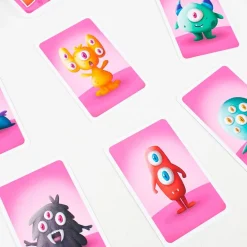 Juego de cartas Ojo, mano, pata, monstruos