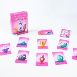 Juego de cartas Ojo, mano, pata, monstruos