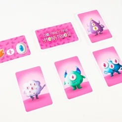 Juego de cartas Ojo, mano, pata, monstruos
