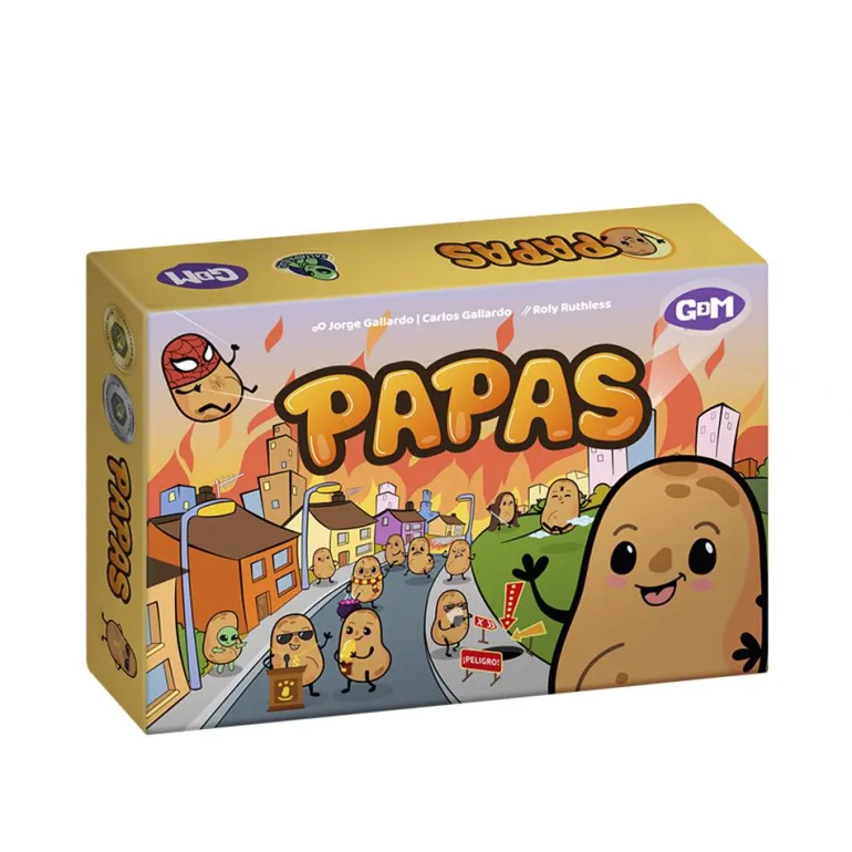 Juego de cartas Papas