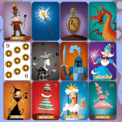 Juego de cartas Reinas durmientes