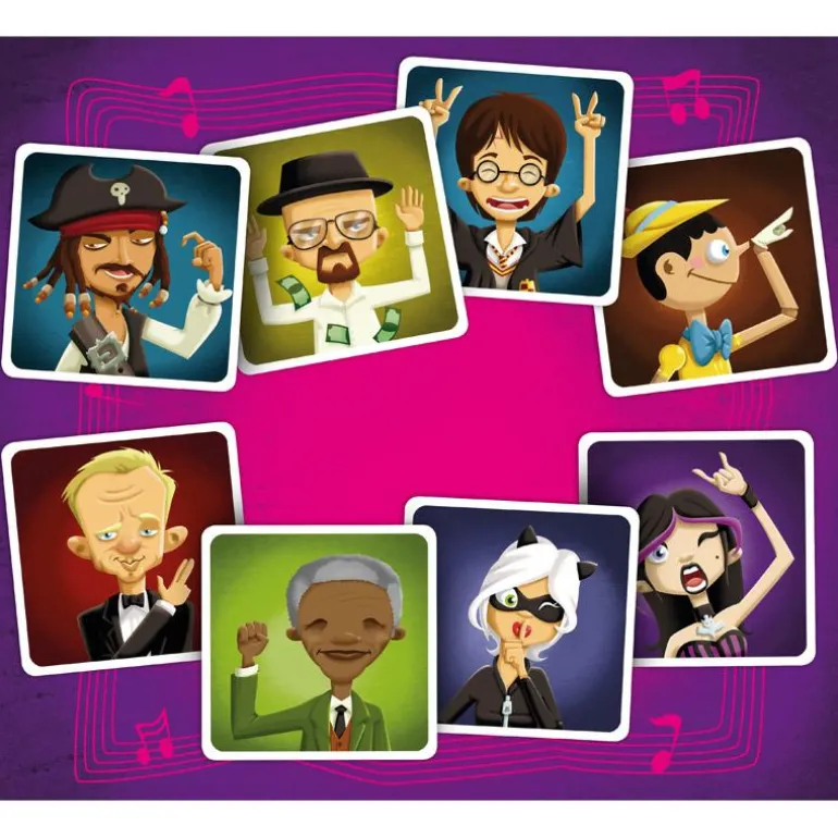 Juego de cartas Ritmo y Bola.