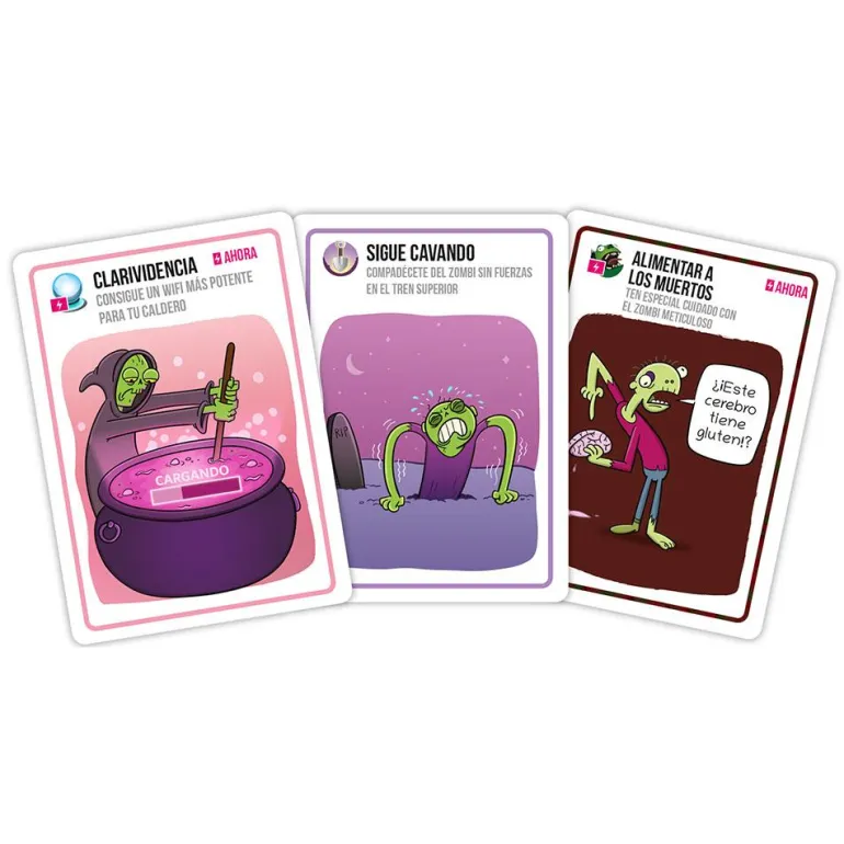 Juego de cartas Zombie kittens