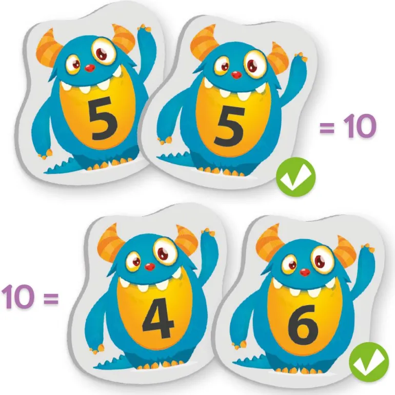 Juego de cálculo mental Amigos del 10