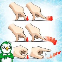 Juego de habilidad Escuela de pingüinos