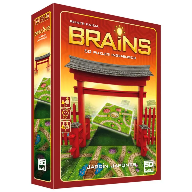 Juego de lógica Brains: jardín japonés