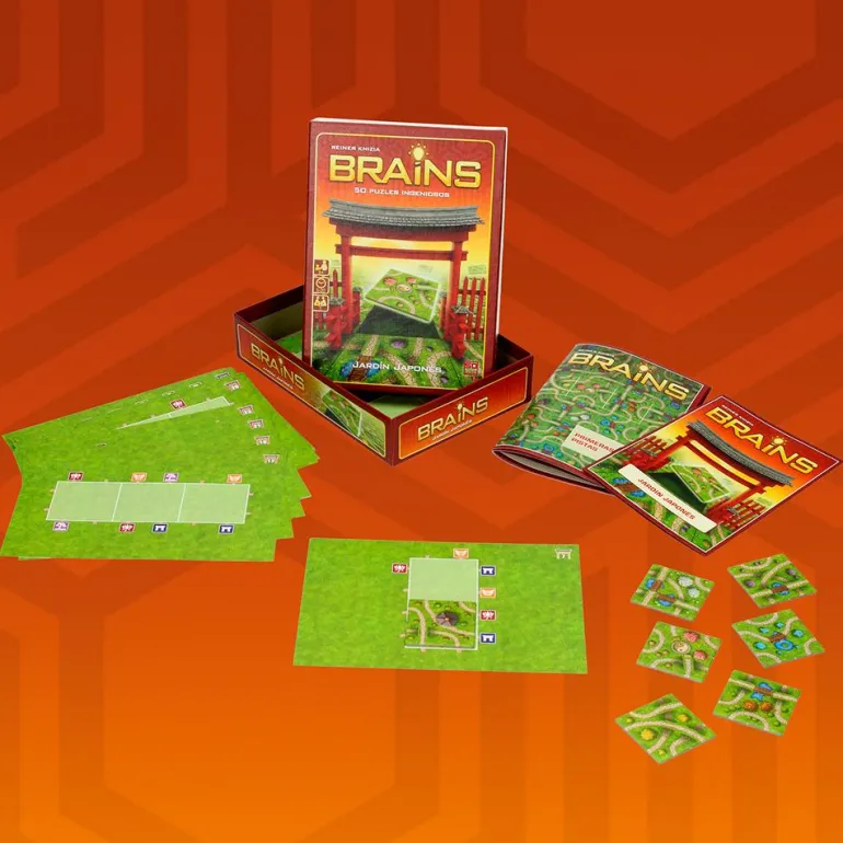 Juego de lógica Brains: jardín japonés