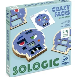 Juego de lógica Crazy faces