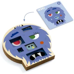 Juego de lógica Crazy faces