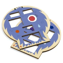 Juego de lógica Crazy faces