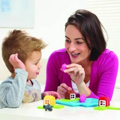 Juego de lógica Los tres Cerditos